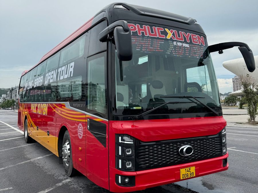 Xe giường nằm cao cấp Phúc Xuyên tuyến Vân Đồn – Sa Pa